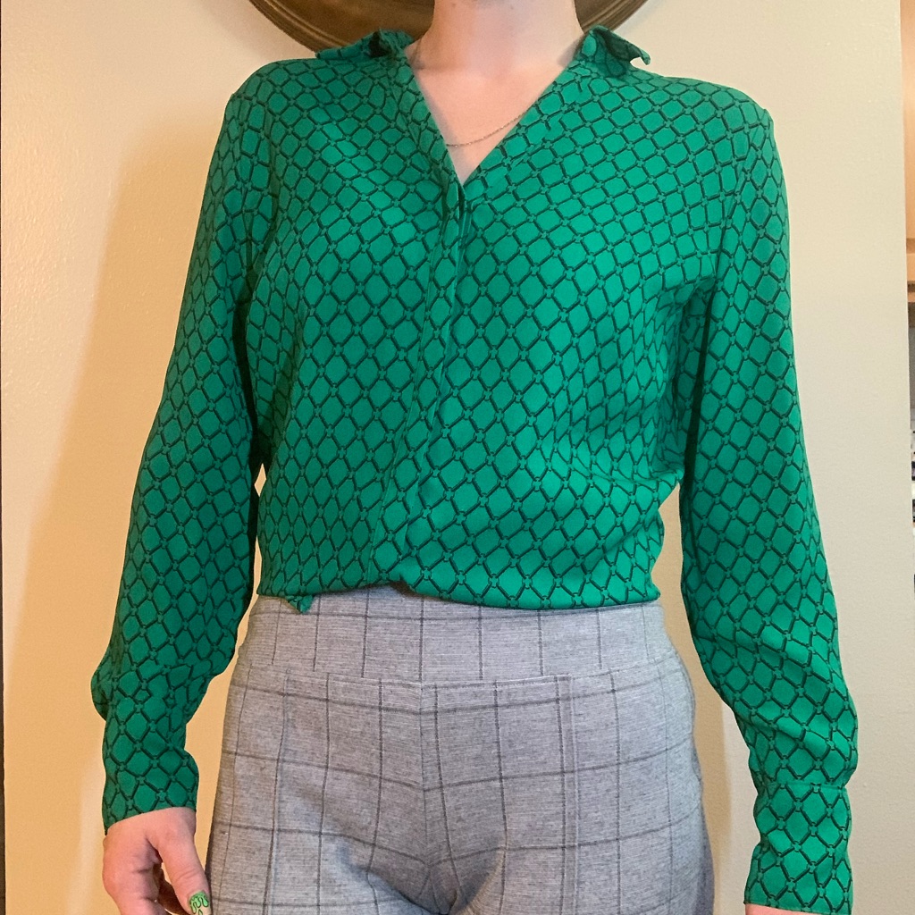 New Button Down Blouse